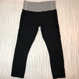 Lululemon Black Running Crops